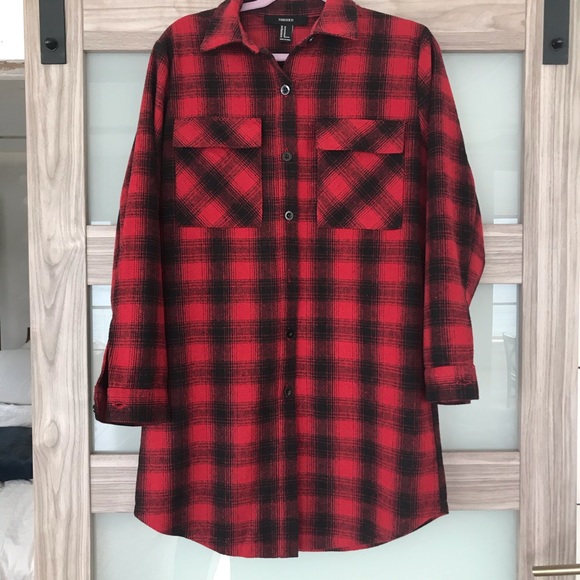 Buffalo plaid dress or Jacket - Picture 1 of 6